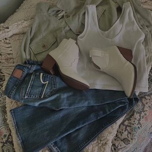 American eagle boot cut jeans